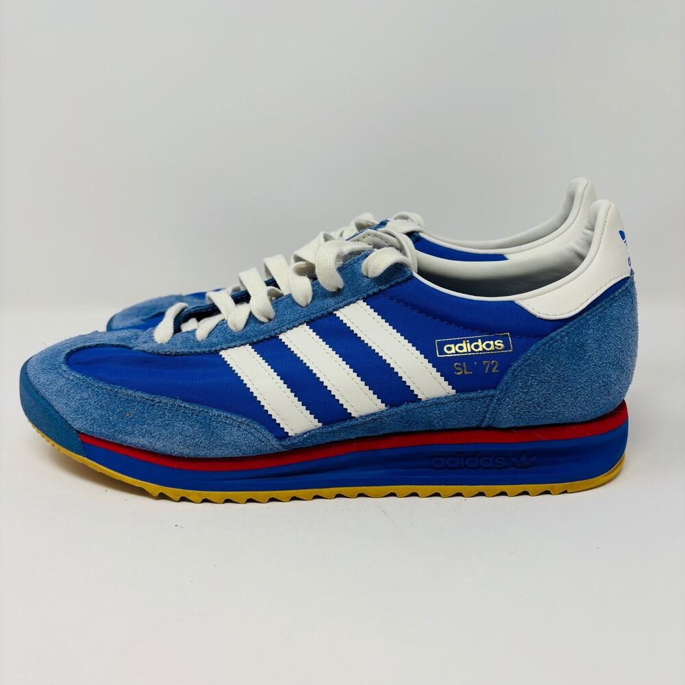 Adidas Originals SL 72 RS Blue Scarlet Men Unisex Casual LifeStyle Shoes IG2132